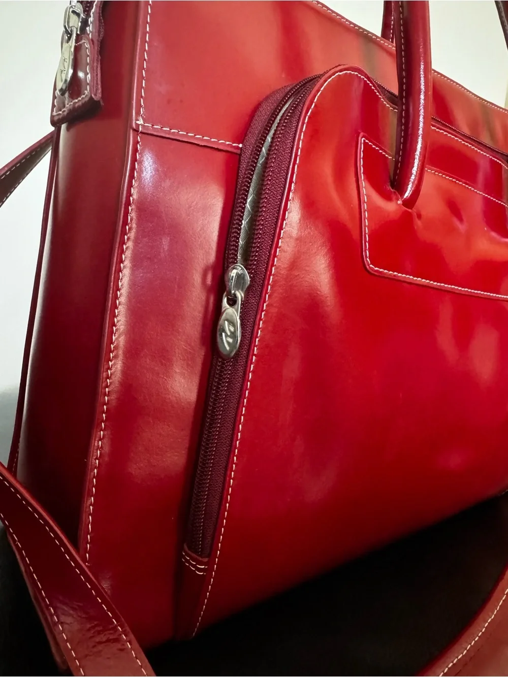 McKlein Lake Forest Red Leather 15